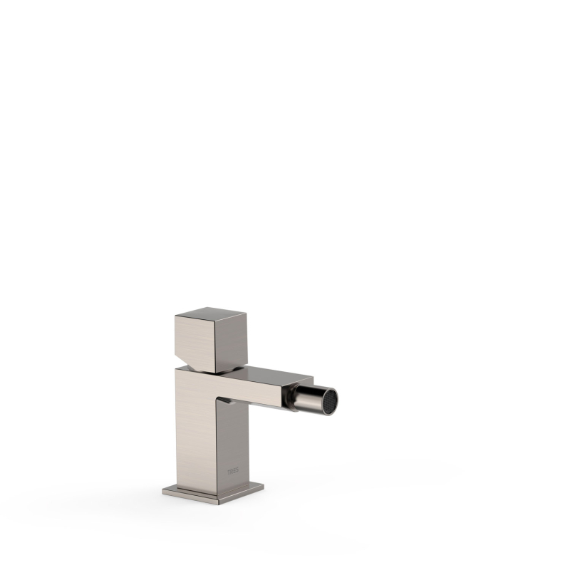 Bateria jednouchwytowa do bidetu CUADRO stal TRES 00712001AC