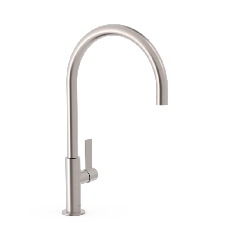 Bateria jednouchwytowa XXL umywalkowa z boczną dźwignią PROJECT-TRES stal TRES 21190601AC