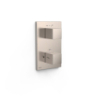 Elementy zewnętrzne do podtynkowego korpusu 2-drożnego THERM-BOX stal TRES 00625001AC