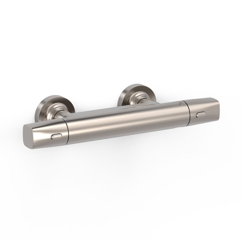 Bateria termostatyczna naścienna prysznicowa OVER-WALL stal TRES 19016404AC