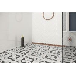 MODERN BIANCO GRES SZKL. STRUKTURA OCTAGON 19,8X19,8 GAT.1 (P.46363)