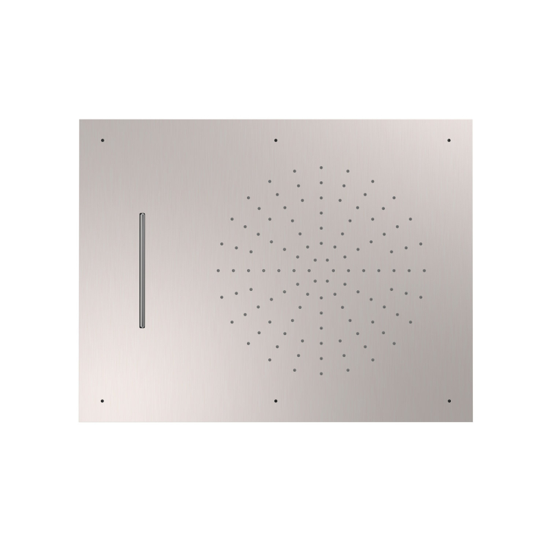 Deszczownica podtynkowa sufitowa stal TRES 29997001AC