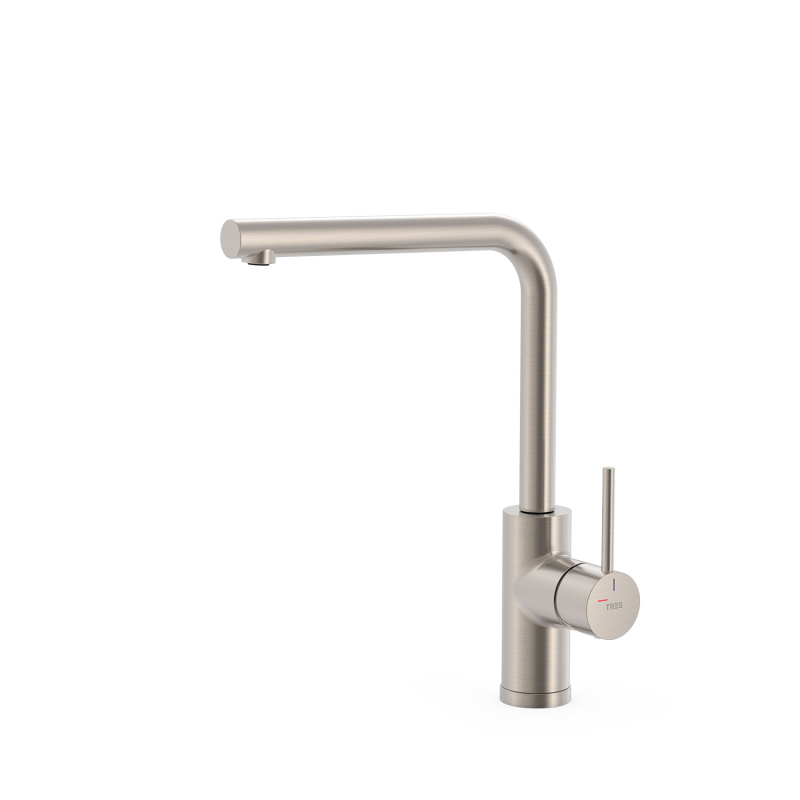 Bateria jednouchwytowa kuchenna stal TRES 23044006AC