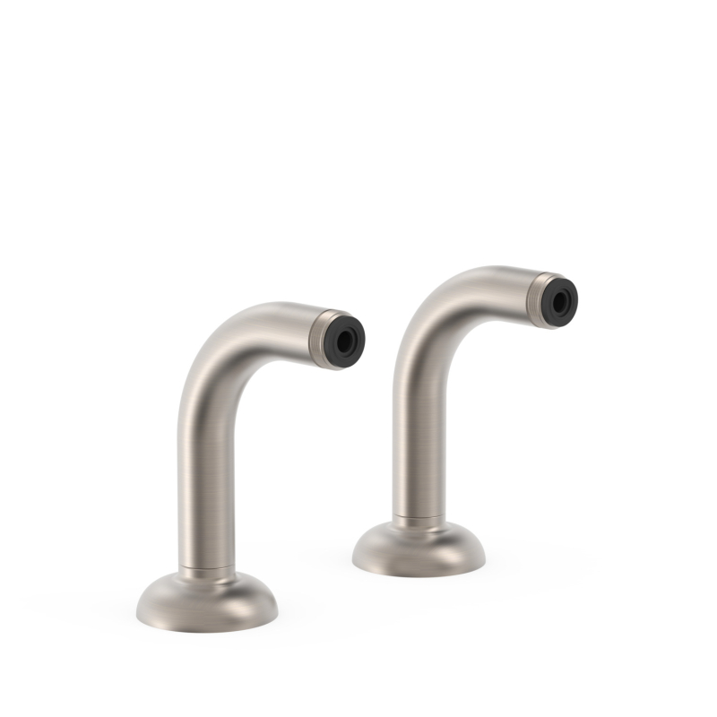 Przyłącze wody do montażu wolnostojącego na brzegu wanny do baterii wannowej TRES CLASIC stal TRES 24287101AC