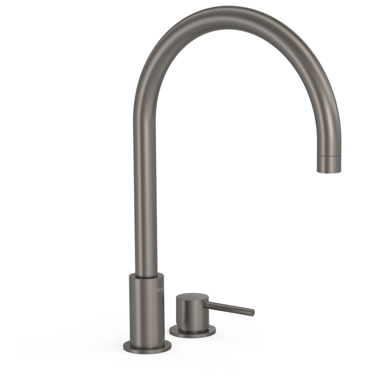 Bateria jednouchwytowa stojąca umywalkowa STUDY grafit TRES 26110501GR