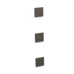 3 podtynkowe dysze z...