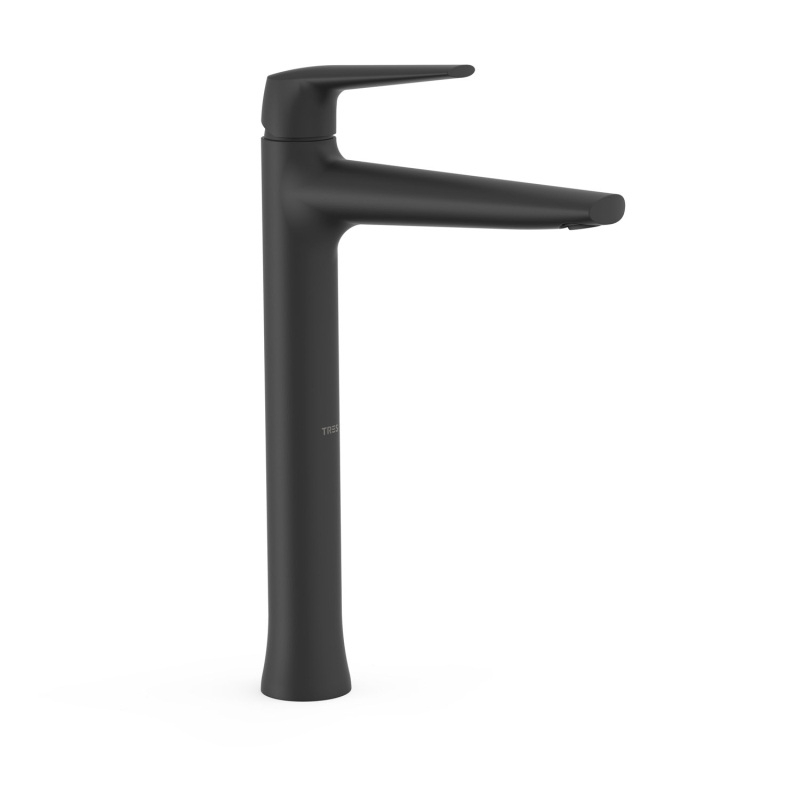 Bateria jednouchwytowa umywalkowa XXL FUJI czerń matowa TRES 28180301NM