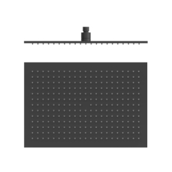 Deszczownica czerń matowa...