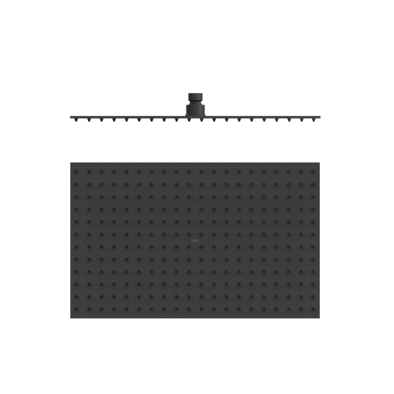 Deszczownica czerń matowa TRES 134315008NM