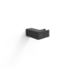 Uchwyt regulowany do słuchawki prysznicowej czerń matowa TRES 107839NM