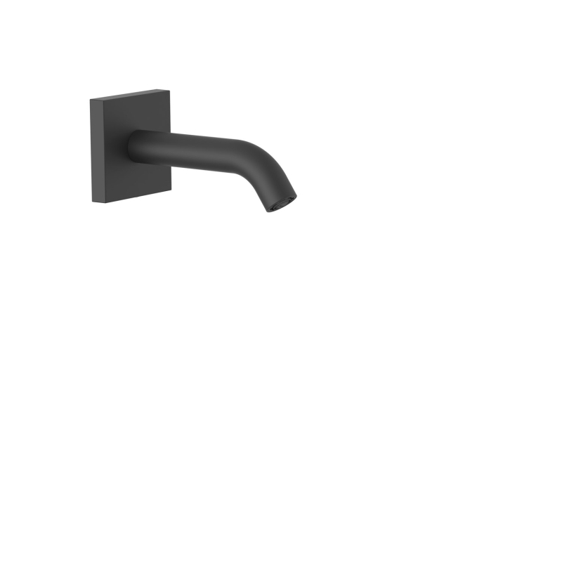 Wylewka stała naścienna czerń matowa TRES 21018107NM