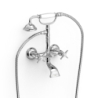 Bateria dwuuchwytowa ścienna wannowa i prysznicowa TRES CLASIC chrom TRES 24217601