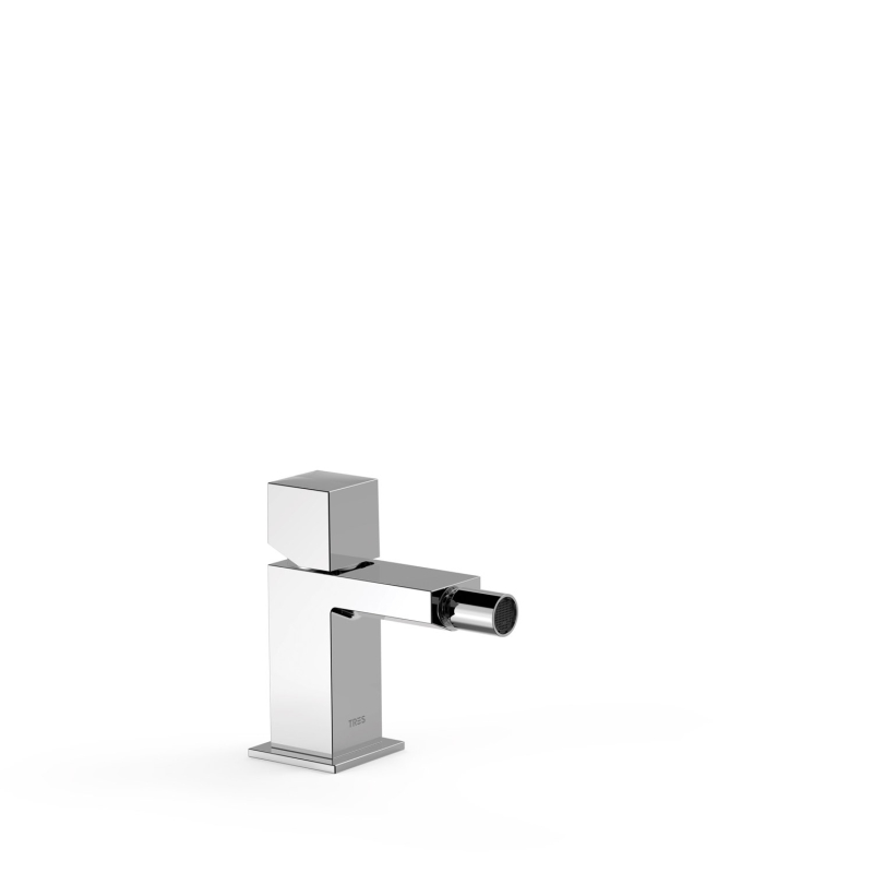 Bateria jednouchwytowa do bidetu-0 CUADRO chrom TRES 712001