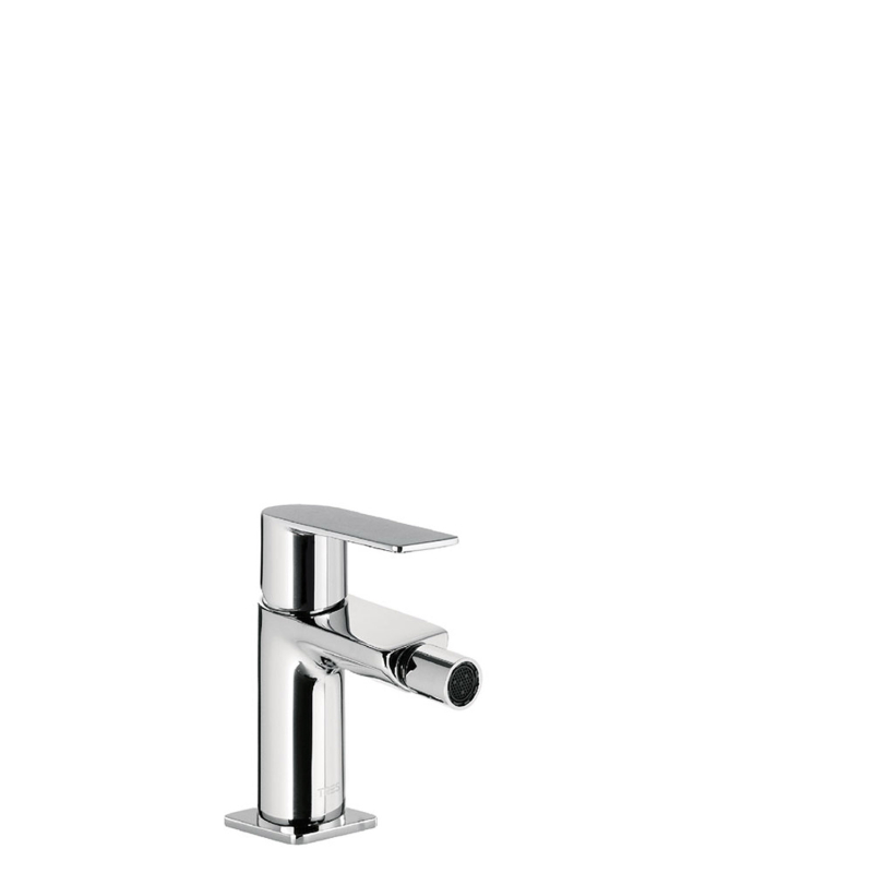 Bateria jednouchwytowa do bidetu z automatycznym spustem LOFT chrom TRES 20012001D