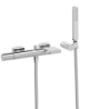 Bateria jednouchwytowa ścienna wannowa i prysznicowa LOFT chrom TRES 20017001