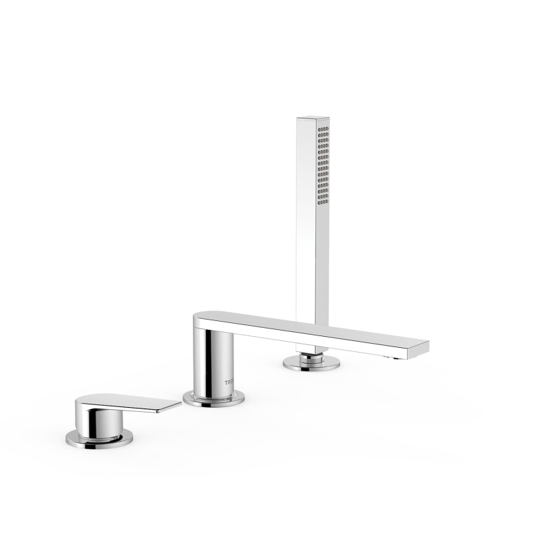 Bateria jednouchwytowa z montażem na krawędzi wanny PROJECT-TRES chrom TRES 21116101