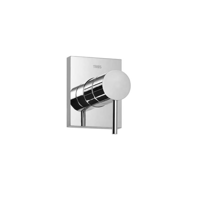 Bateria jednouchwytowa podtynkowa 1-drożna prysznicowa- MAX chrom TRES 6217702