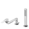Bateria jednouchwytowa z montażem na krawędzi wanny CLASS chrom TRES 20516103