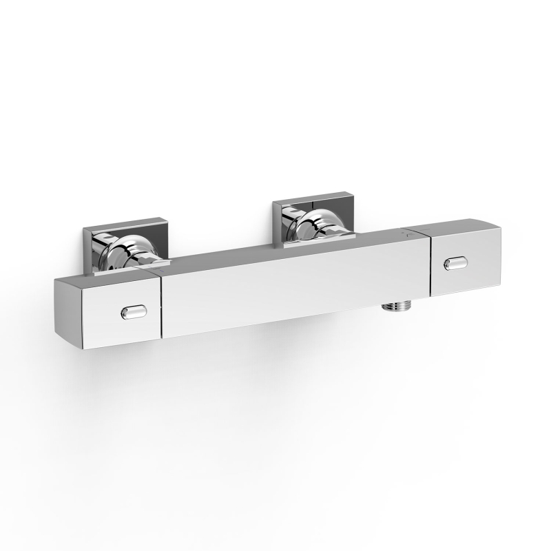 Bateria termostatyczna naścienna prysznicowa OVER-WALL chrom TRES 19016406