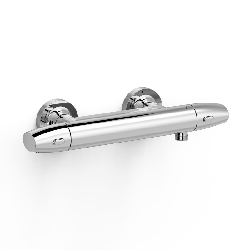 Bateria termostatyczna naścienna prysznicowa OVER-WALL chrom TRES 19016403