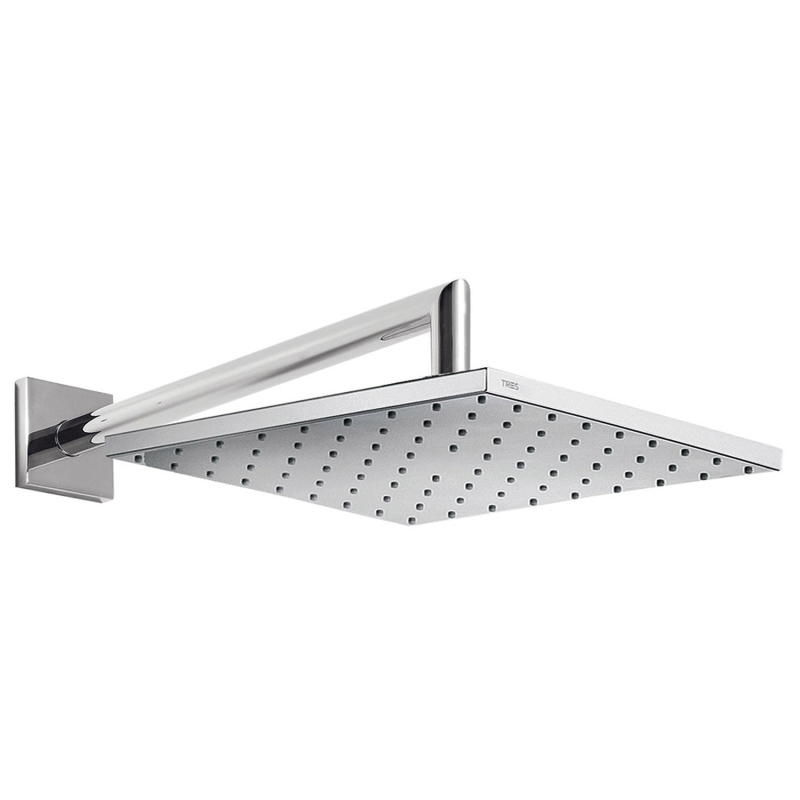 Ramię naścienne z obrotową deszczownicą- chrom TRES 3423101