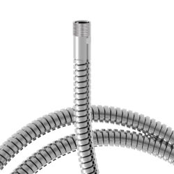 Metalowy wąż chrom TRES...