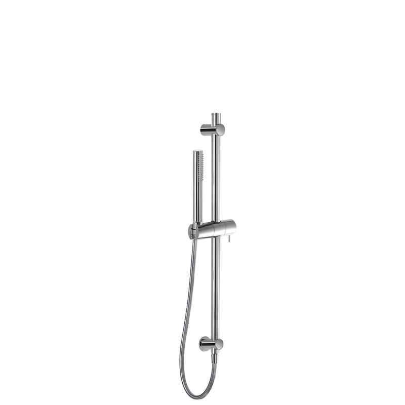 Zestaw drążek prysznicowy z przyłączem w ścianie- chrom TRES 6193102