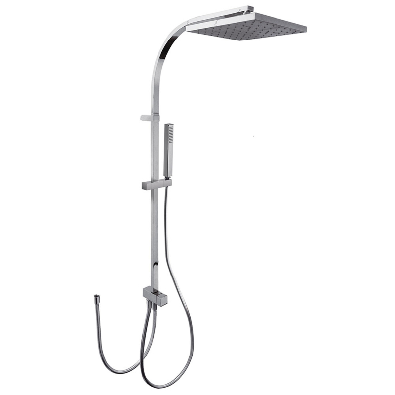 Zestaw prysznicowy przystosowany do każdej baterii chrom TRES 107926