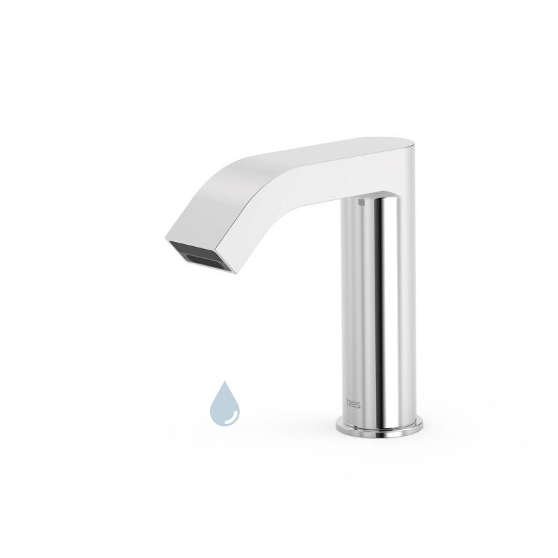 Elektroniczna bateria 1-drożna umywalkowa ELECTRONIC chrom TRES 39210305