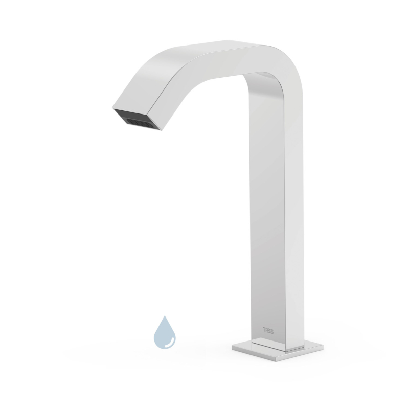 Elektroniczna bateria 1-drożna umywalkowa ELECTRONIC chrom TRES 39210319