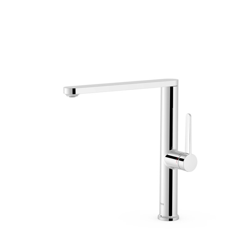 Bateria jednouchwytowa kuchenna chrom TRES 23044002