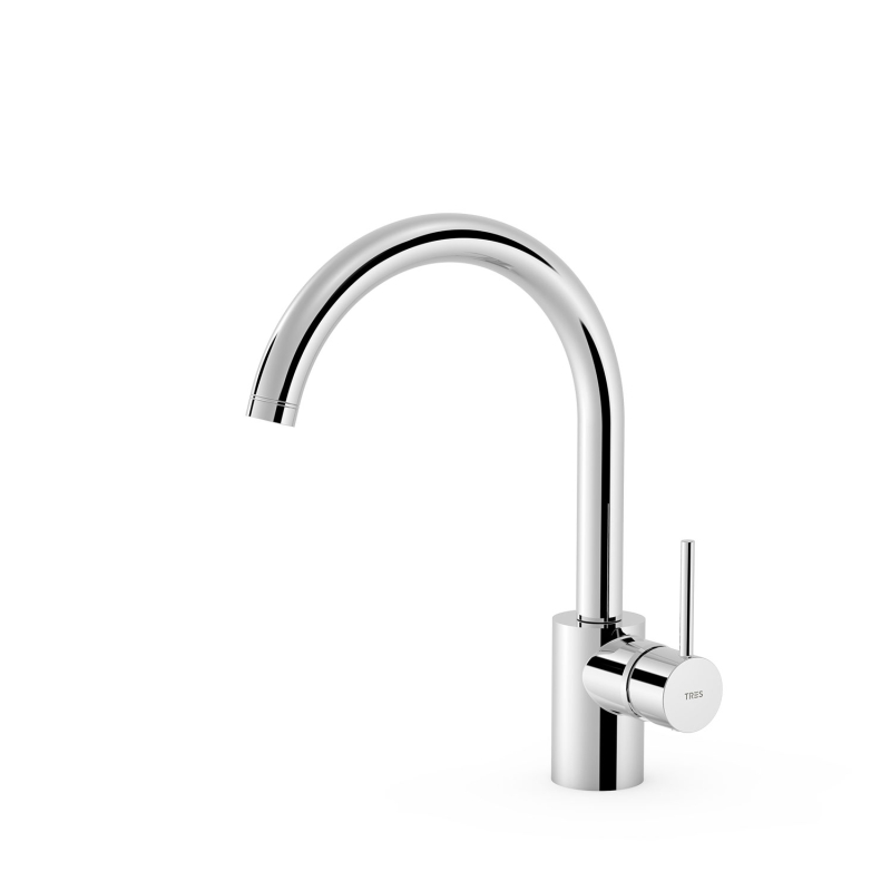 Bateria jednouchwytowa kuchenna chrom TRES 162442