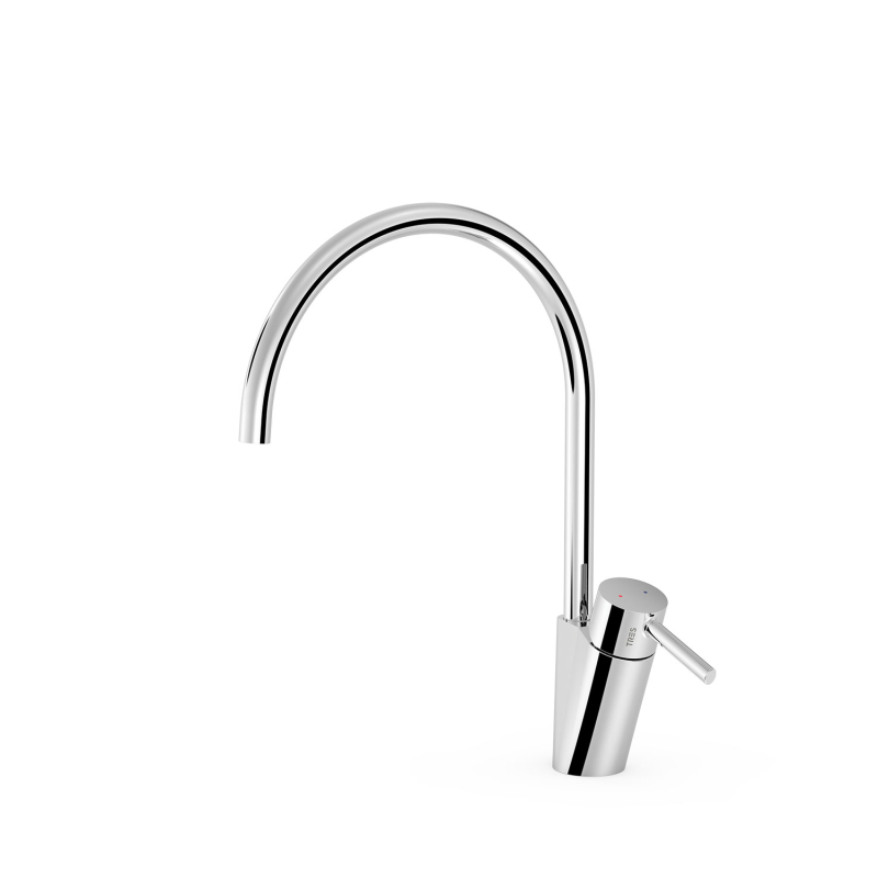 Bateria jednouchwytowa kuchenna chrom TRES 183341