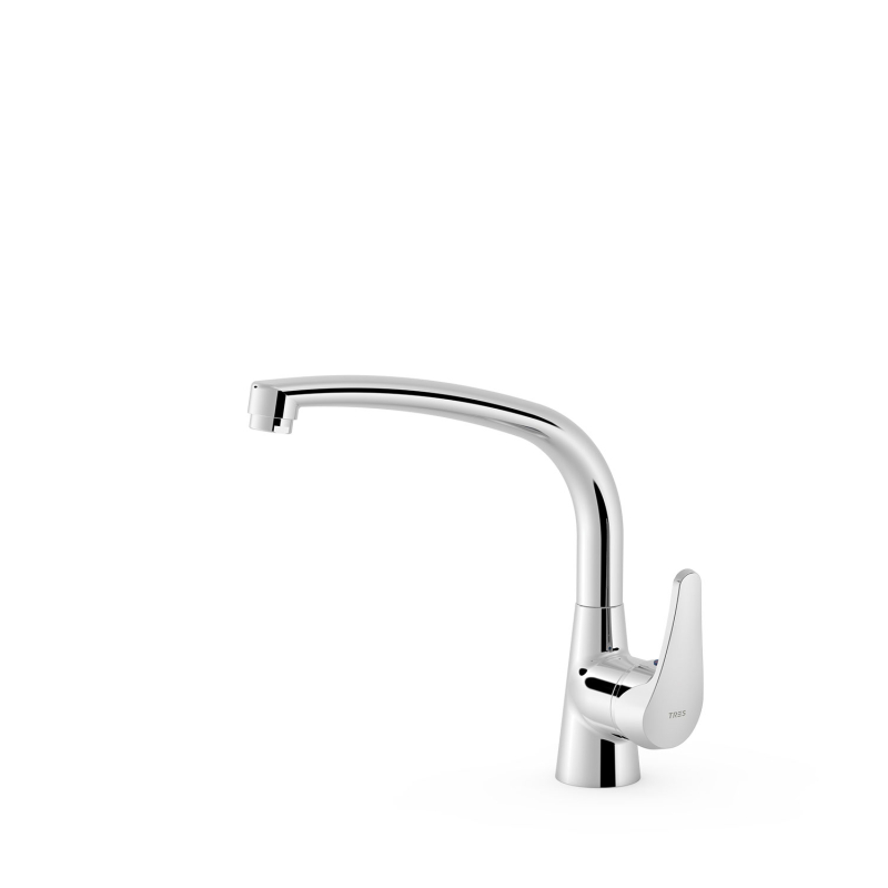 Bateria jednouchwytowa kuchenna- chrom TRES 7044802