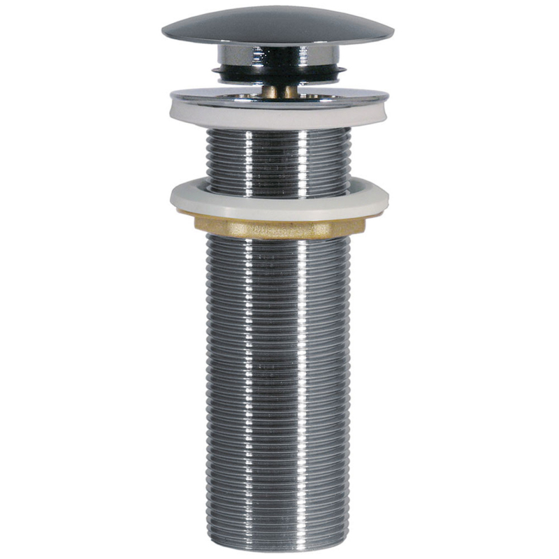 Click-clack Simple-rapid do umywalki bez przelewu chrom TRES 13454030