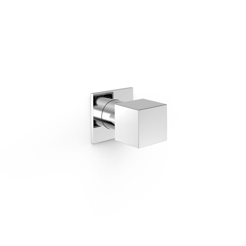 Zawór odcinający podtynkowy chrom TRES 107511