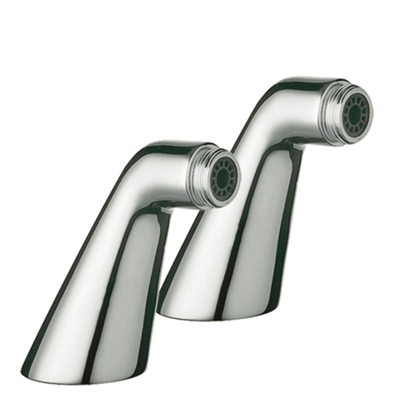 Przyłącze wody do montażu wolnostojącego na brzegu wanny do baterii wannowej chrom TRES 134871