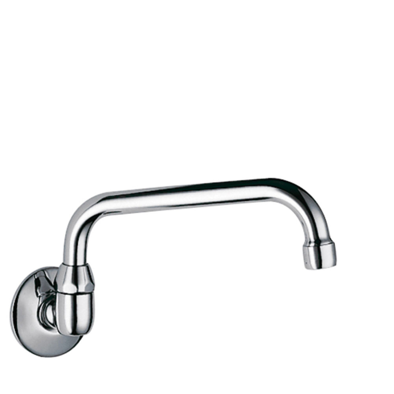 Wylewka obrotowa naścienna chrom TRES 134302