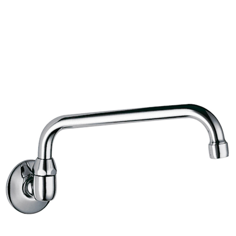 Wylewka obrotowa naścienna chrom TRES 134303