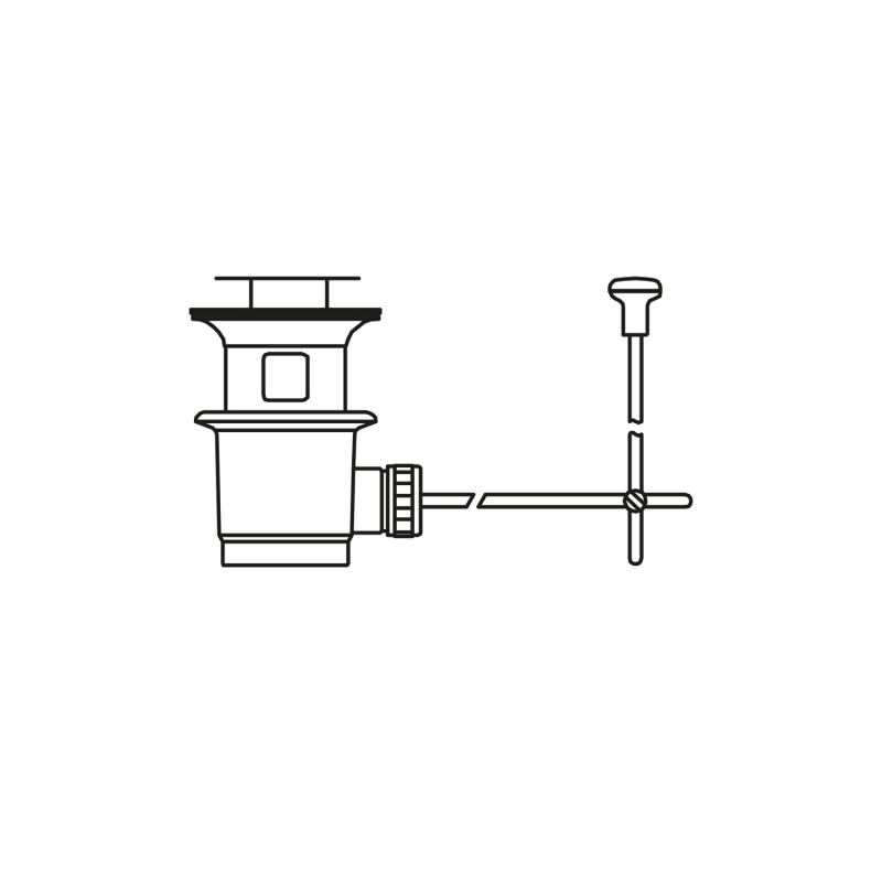 Korek automatyczny chrom TRES 913484057