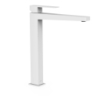 Bateria jednouchwytowa umywalkowa XXL SLIM biel matowa TRES 20210305BM