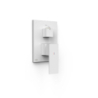 Elementy zewnętrzne do podtynkowego korpusu 2-drożnego RAPID-BOX biel matowa TRES 10628110BM