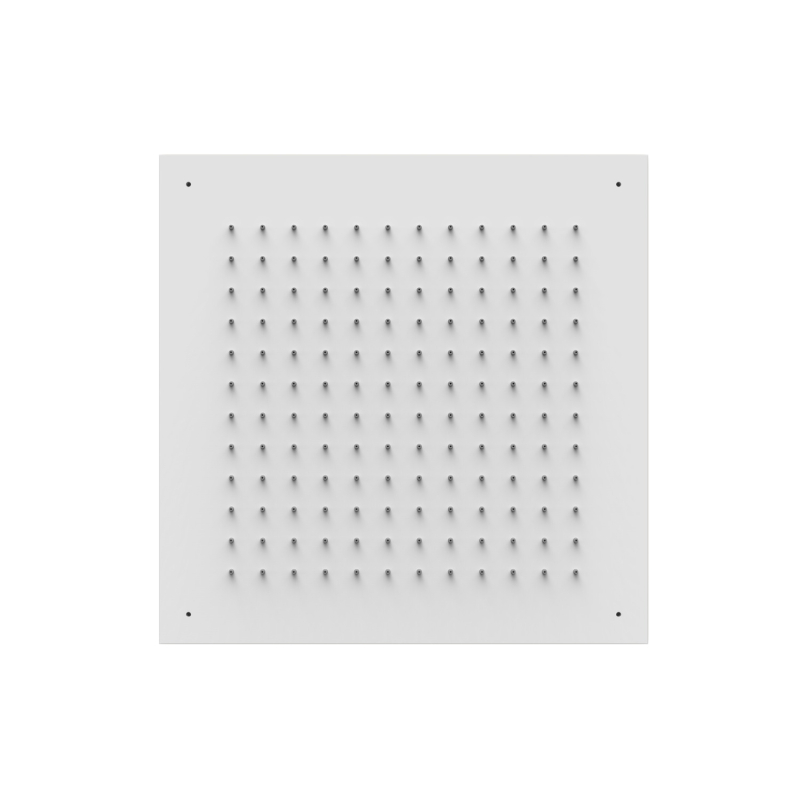 Deszczownica podtynkowa sufitowa biel matowa TRES 134951BM