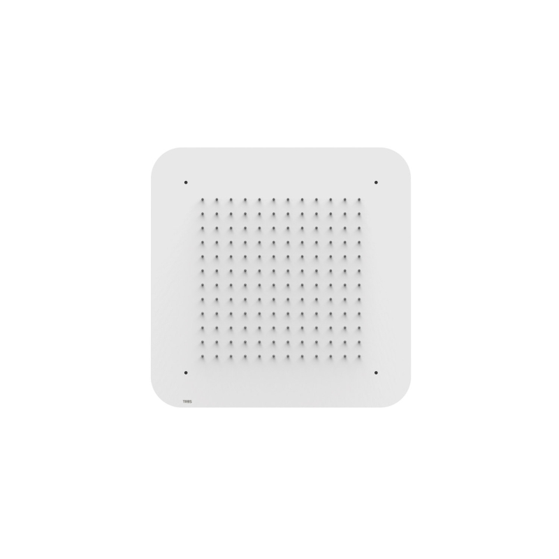 Deszczownica podtynkowa sufitowa biel matowa TRES 29951607BM
