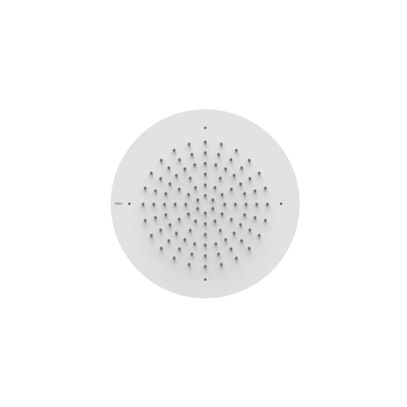 Deszczownica podtynkowa sufitowa biel matowa TRES 134940BM