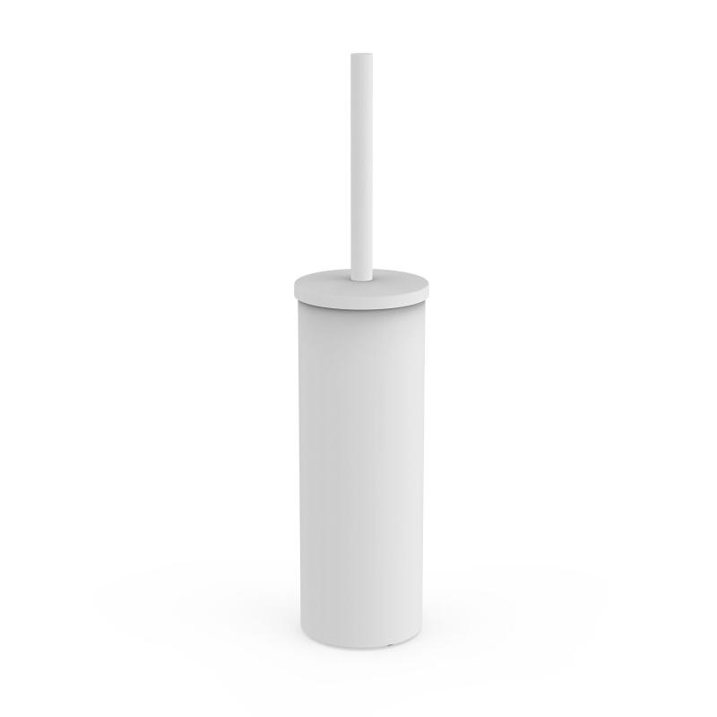 Pojemnik na szczotkę podłogowy biel matowa TRES 16133602BM