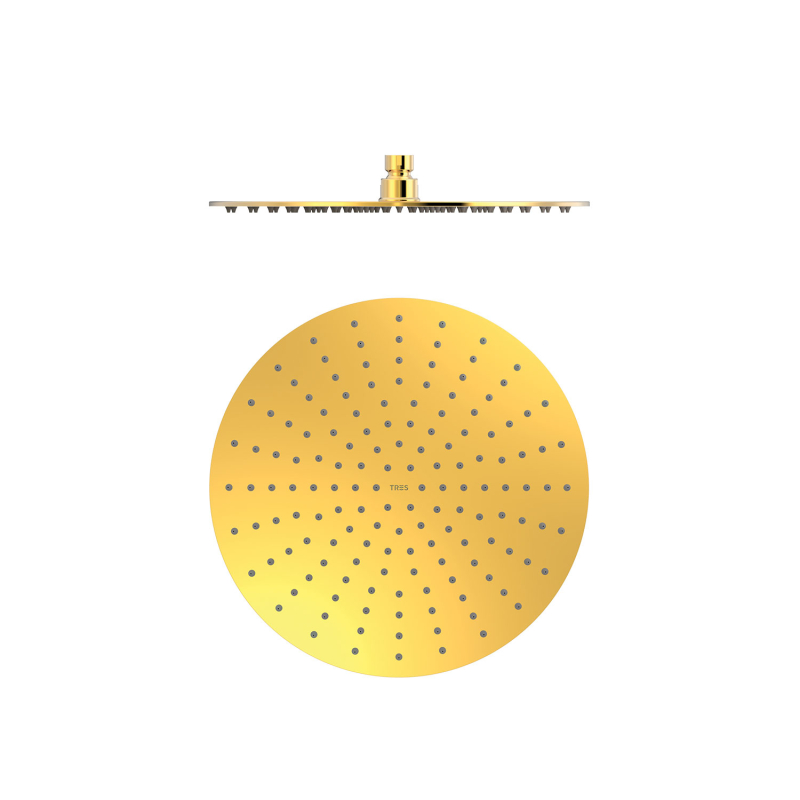 Deszczownica 24-k złoto TRES 134315010OR