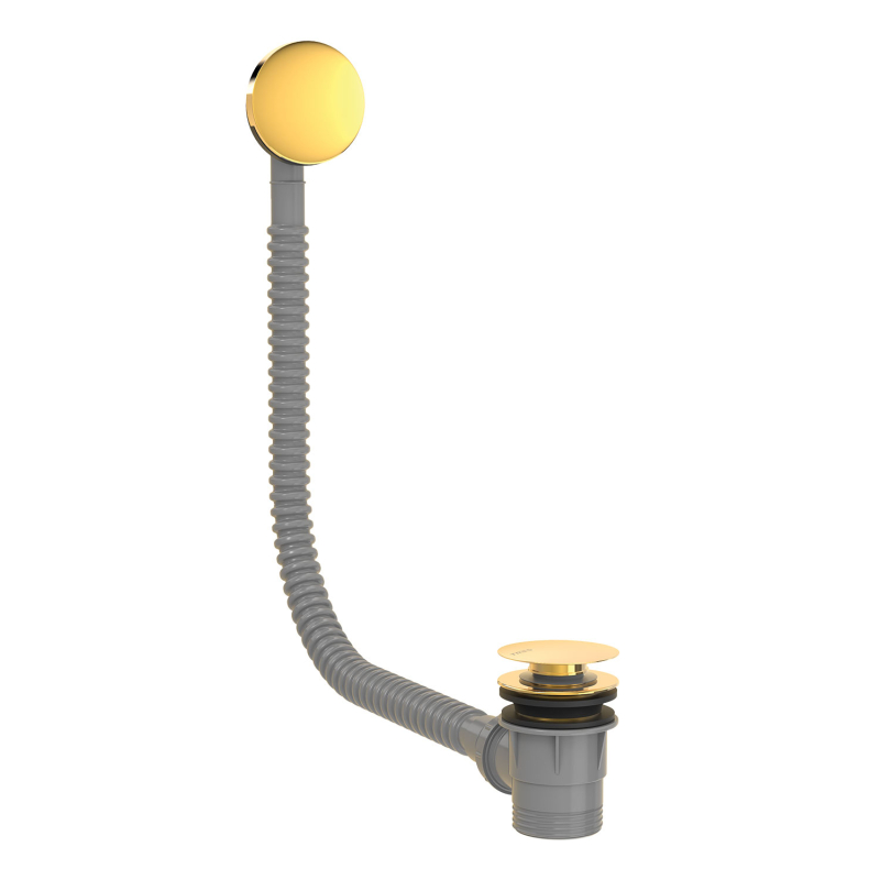 Click-clack do wanny z przelewem 24-k złoto TRES 03453420OR