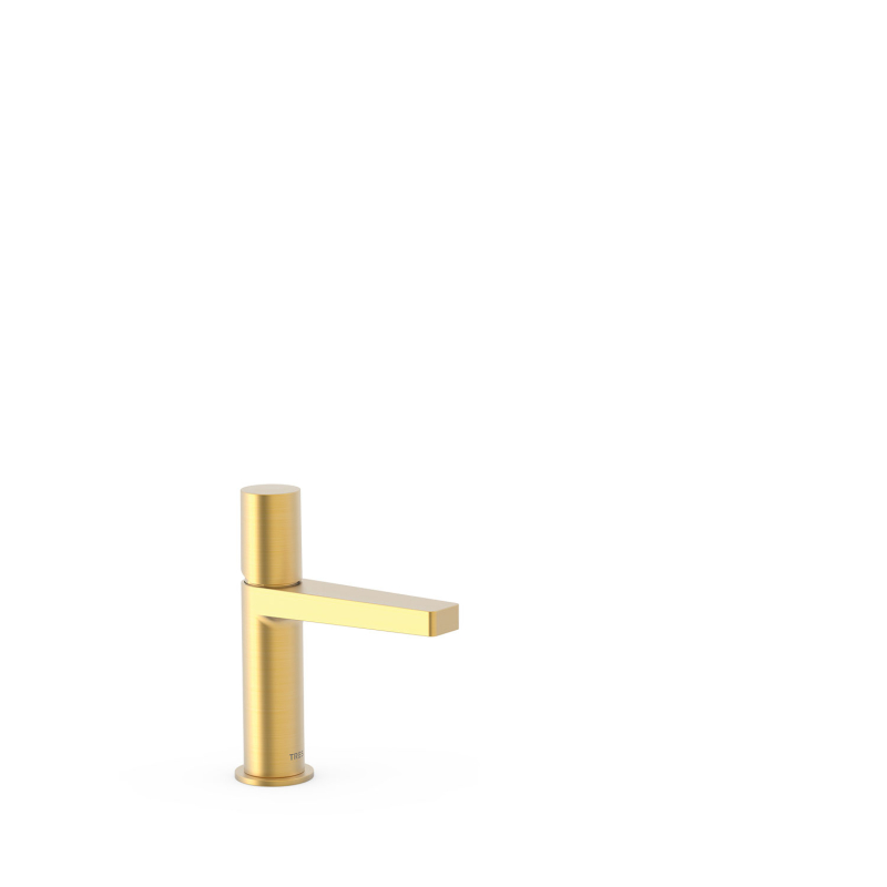 Bateria jednouchwytowa umywalkowa PROJECT-TRES 24-k matowe złoto TRES 21110302OM