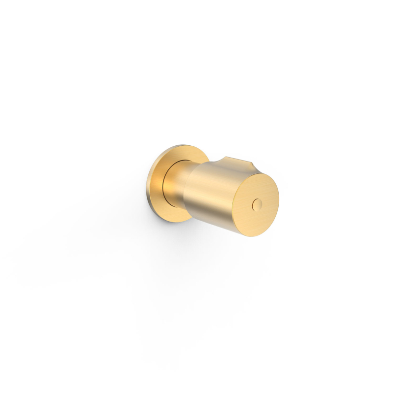 Zawór odcinający podtynkowy LOFT 24-k matowe złoto TRES 06115501OM